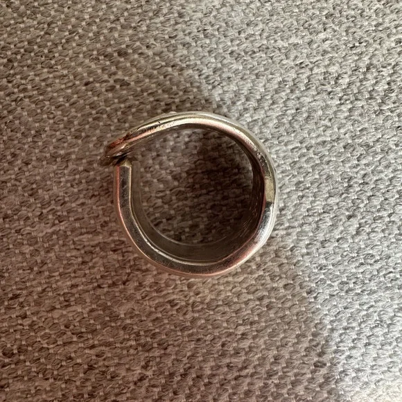 “J” Spoon Ring - Picture 13 of 14